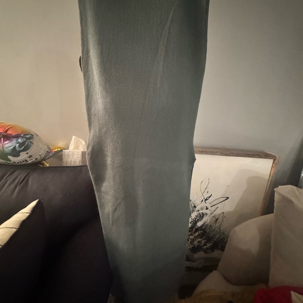 Double Zero full length knit skirt